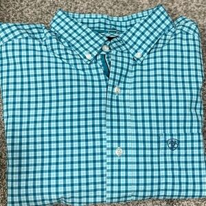 Ariat Mens XL Long Sleeve Button Shirt
